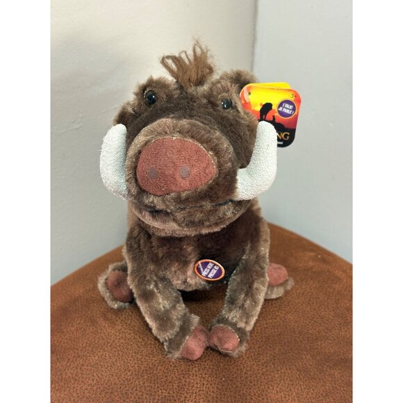 NEW Disney's THE LION KING 2019 PUMBA plush 7" no sound - please read!!!!!!! - Picture 1 of 10